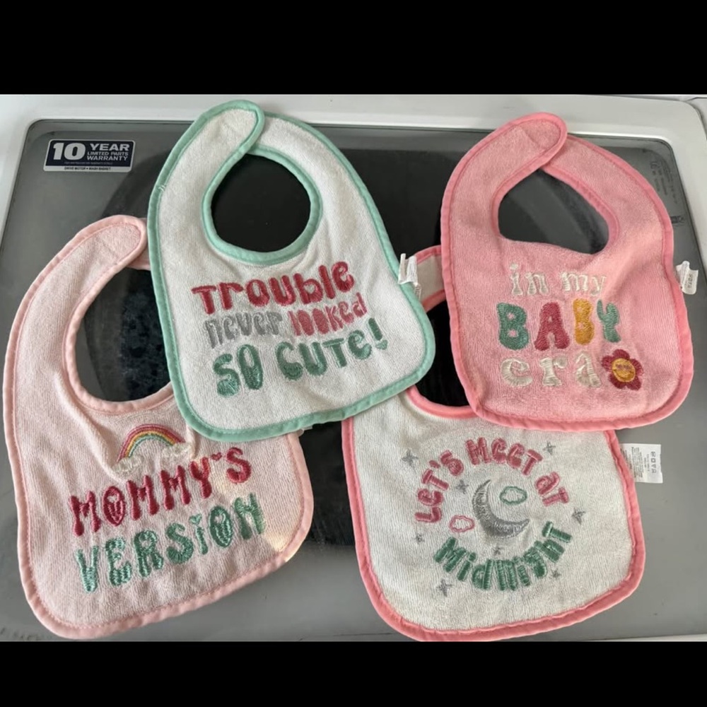 Colorful Baby Bib Set